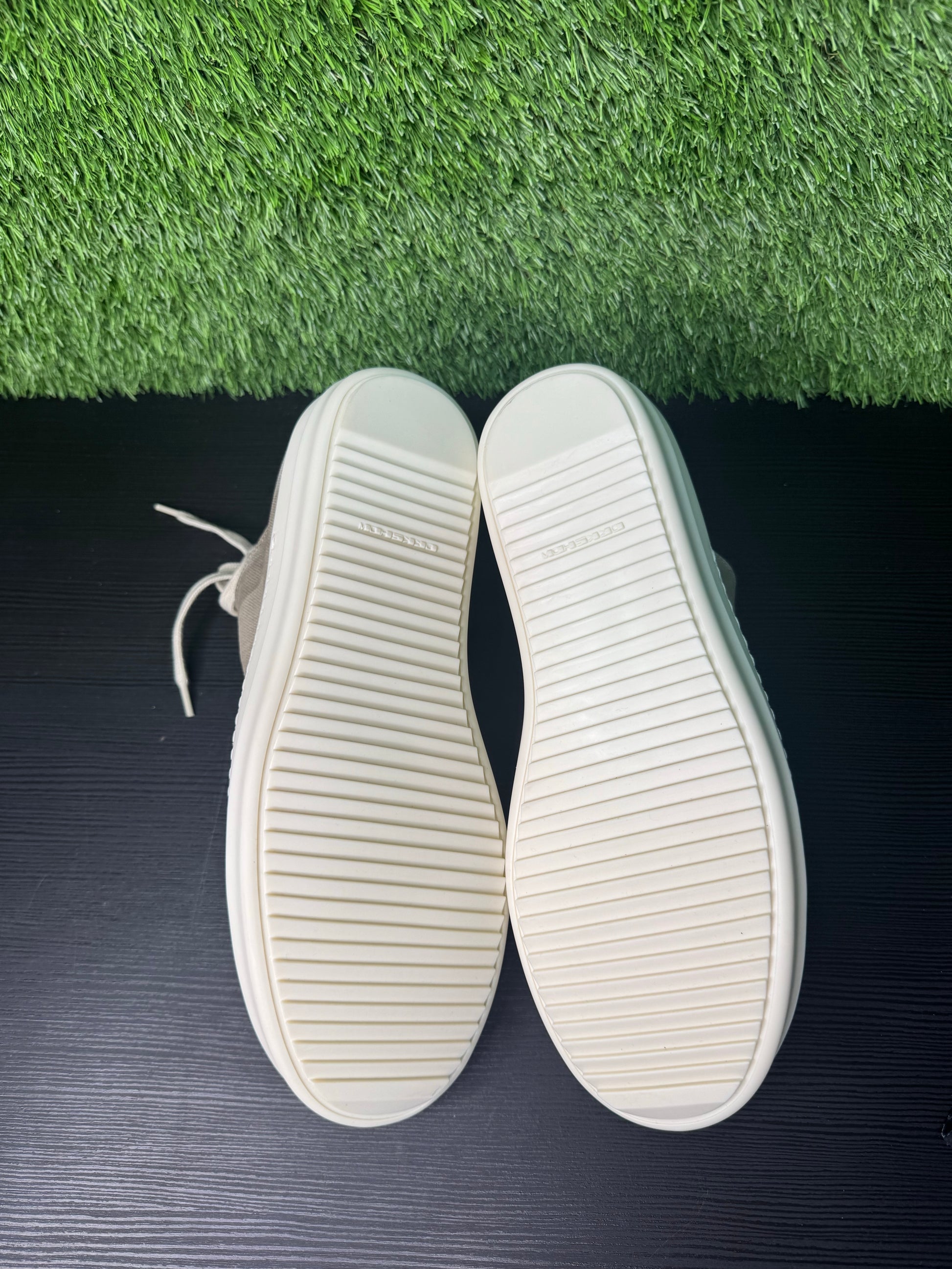Rick Owens DRKSHDW overdyed denim low