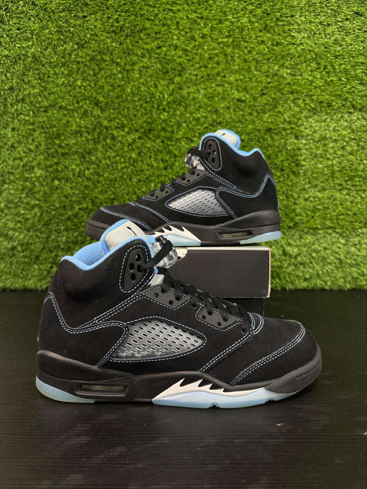 Jordan 5 Retro Black University Blue (2026) (GS)