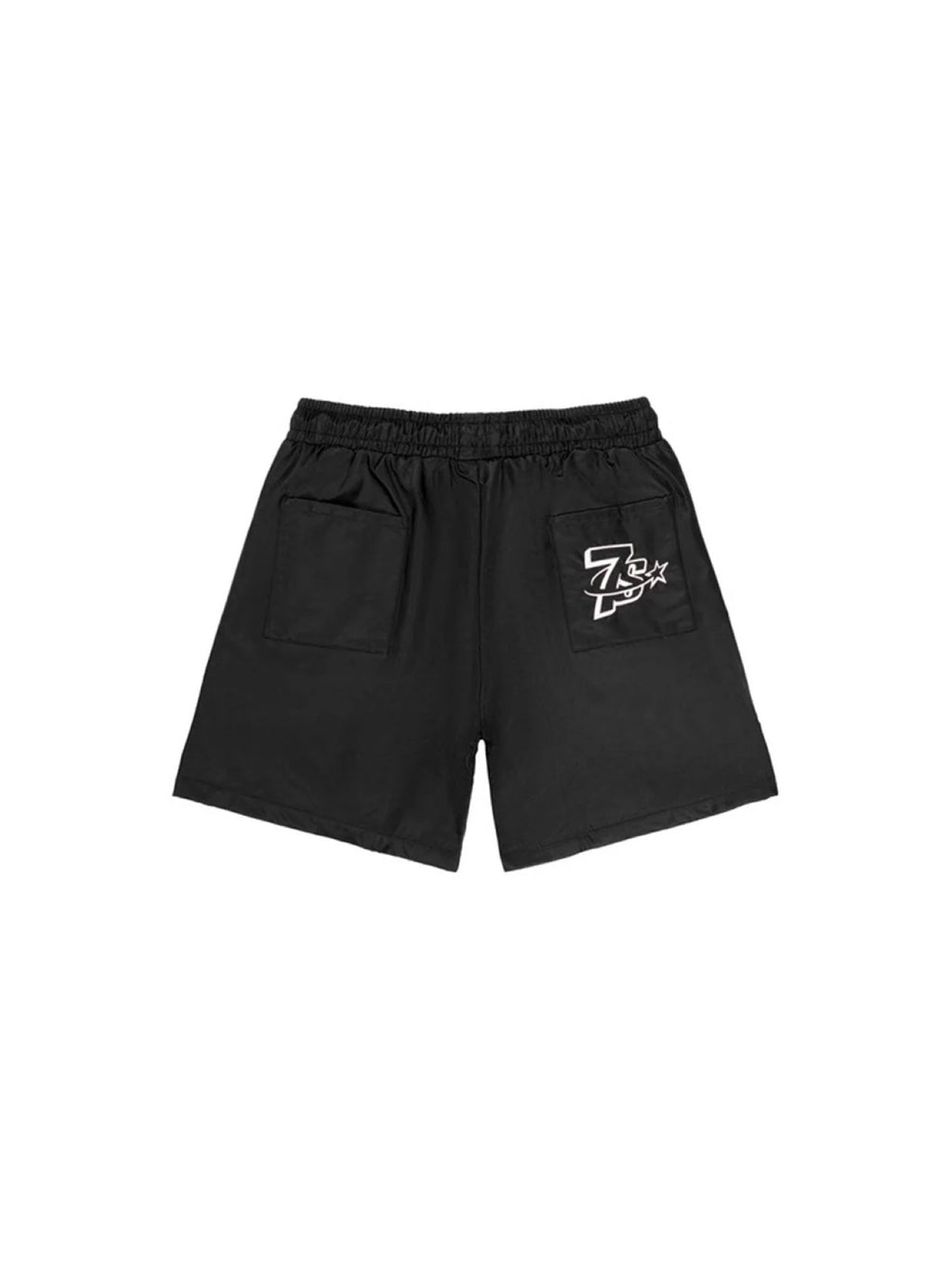 Triple 7s Booby Trap Shorts Black