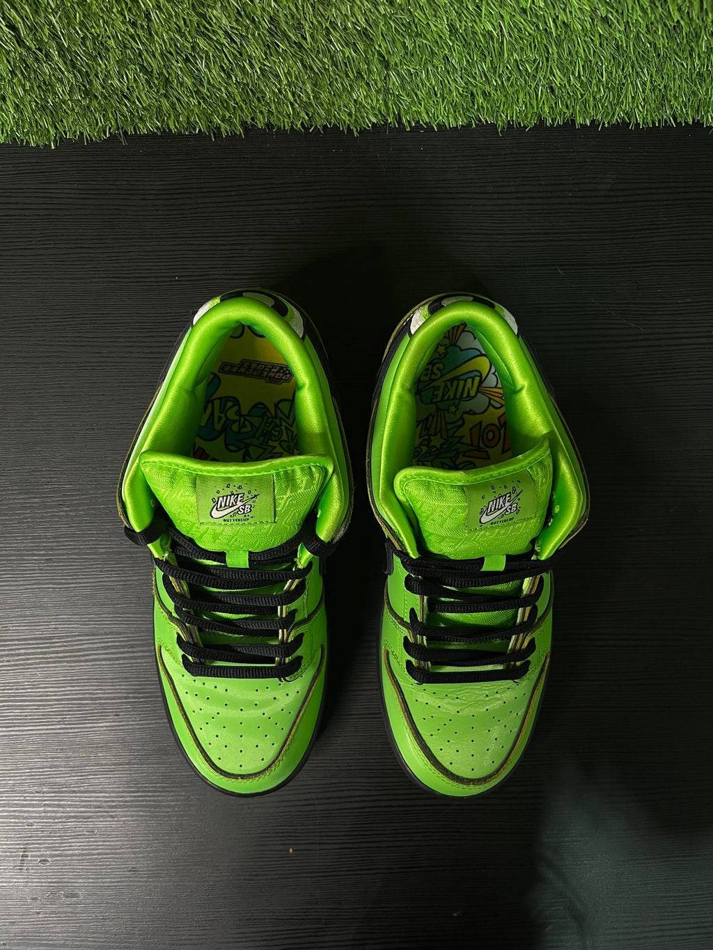 Nike SB Dunk Low The Powerpuff Girls Buttercup