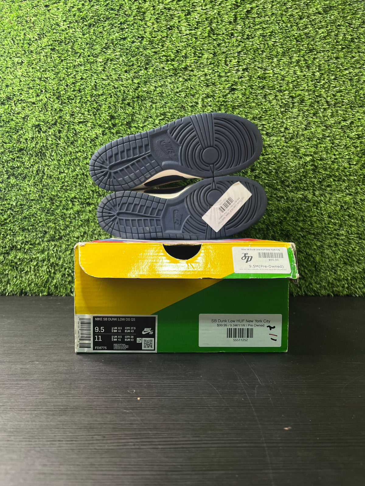 SB Dunk Low HUF New York City