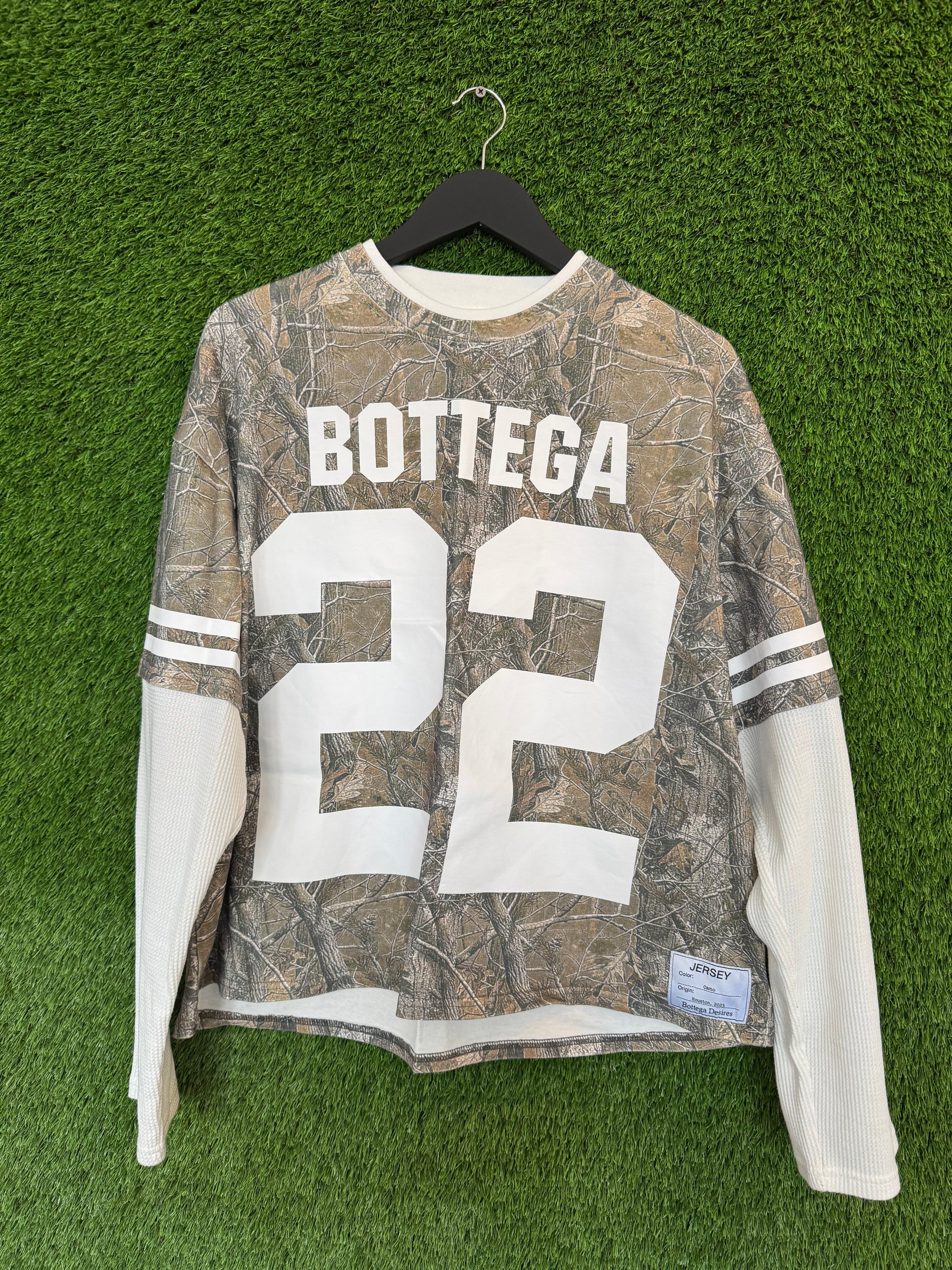 Bottega Desires Camo Jersey Longsleeve