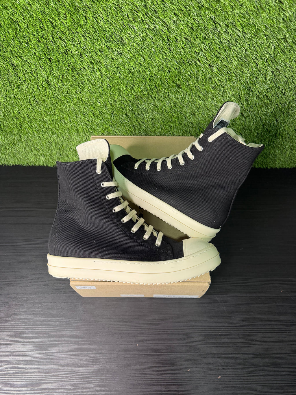Rick Owens Hollywood DRKSHDW High Black Milk