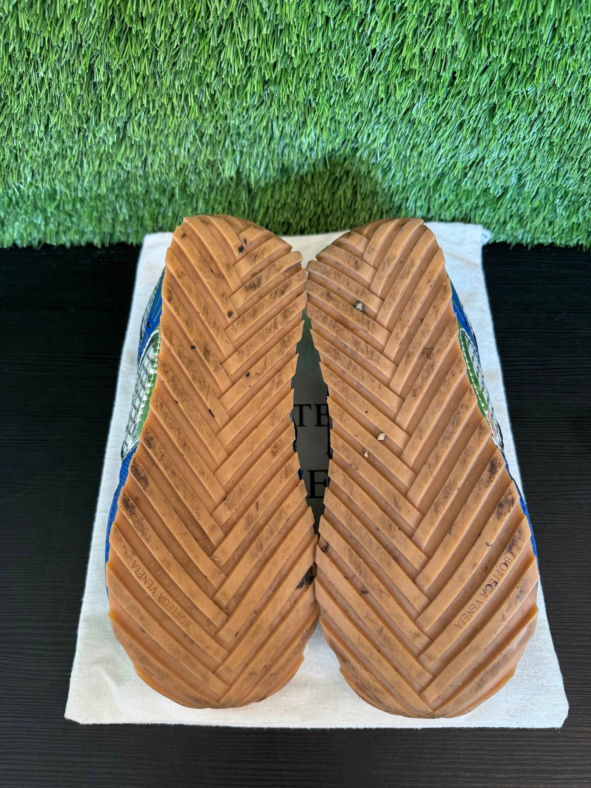 Bottega Veneta Orbit Sneakers Grey/Blue