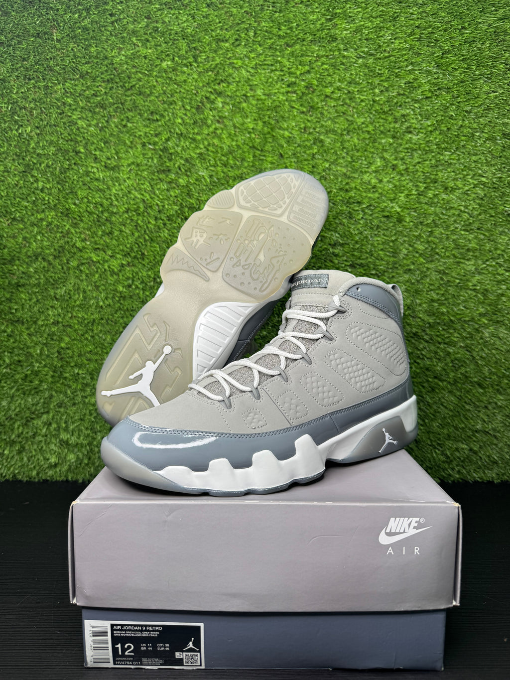 Jordan Retro 9 Cool grey