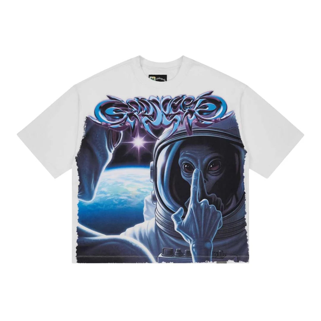 Godspeed first contact white tee