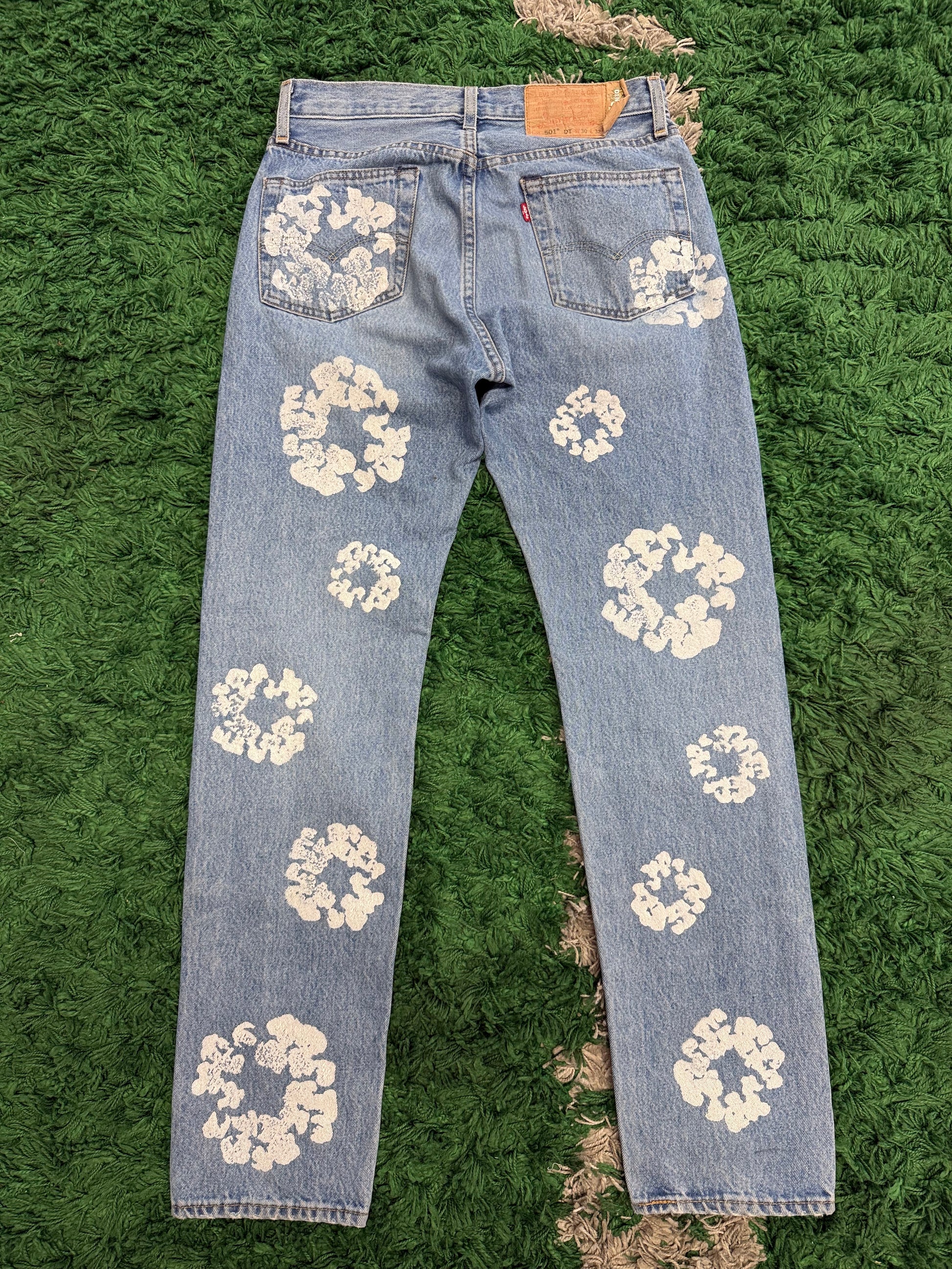 Denim Tears Cotton Wreath Denim Blue