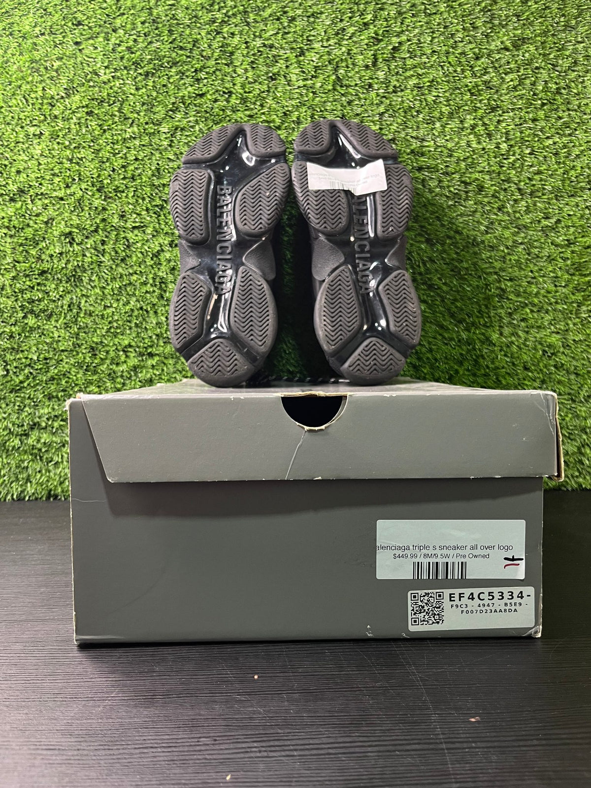 Balenciaga triple s sneaker all over logo