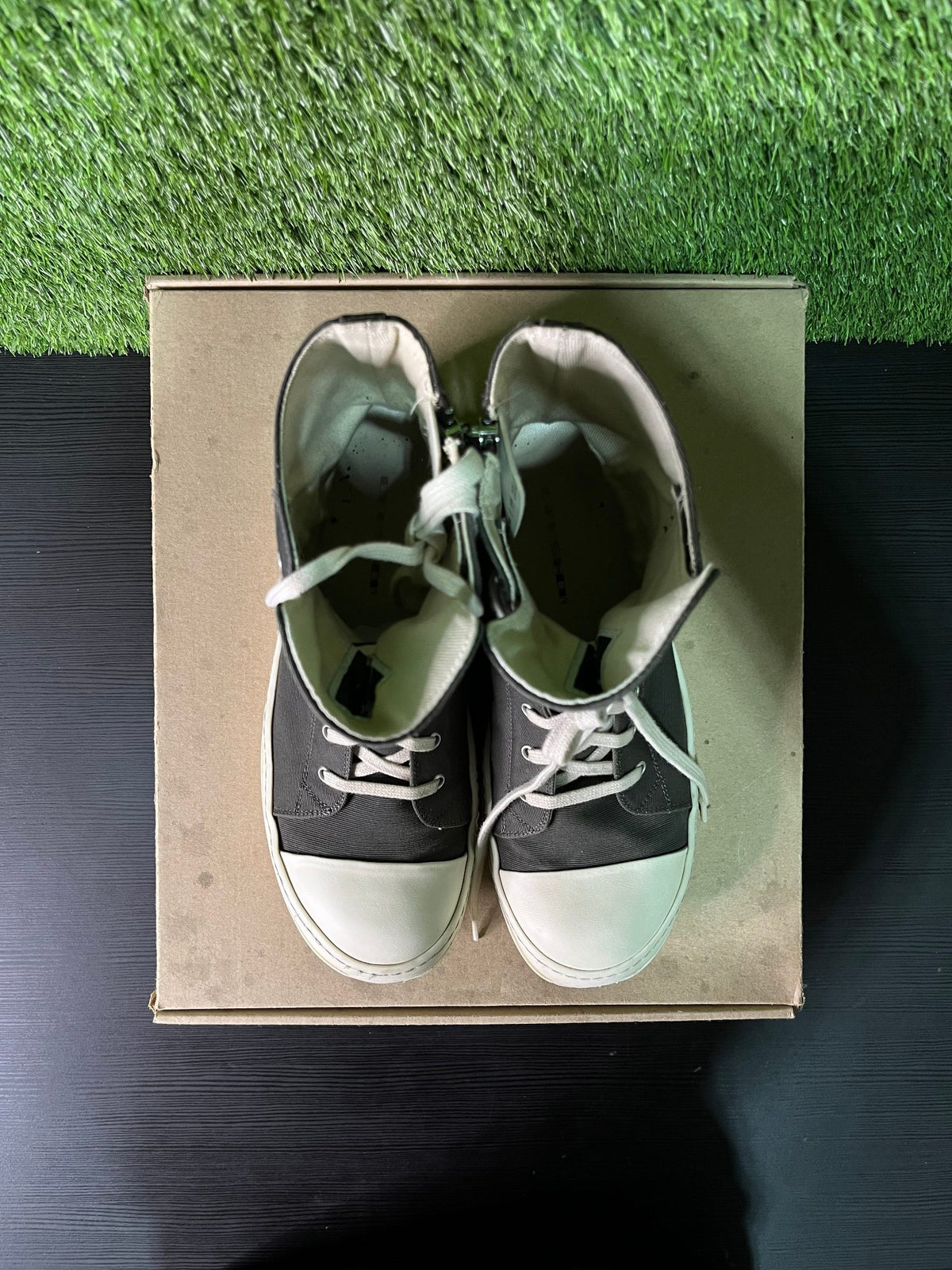 Rick Owens Hollywood DRKSHDW Pentagram High Dark Dust