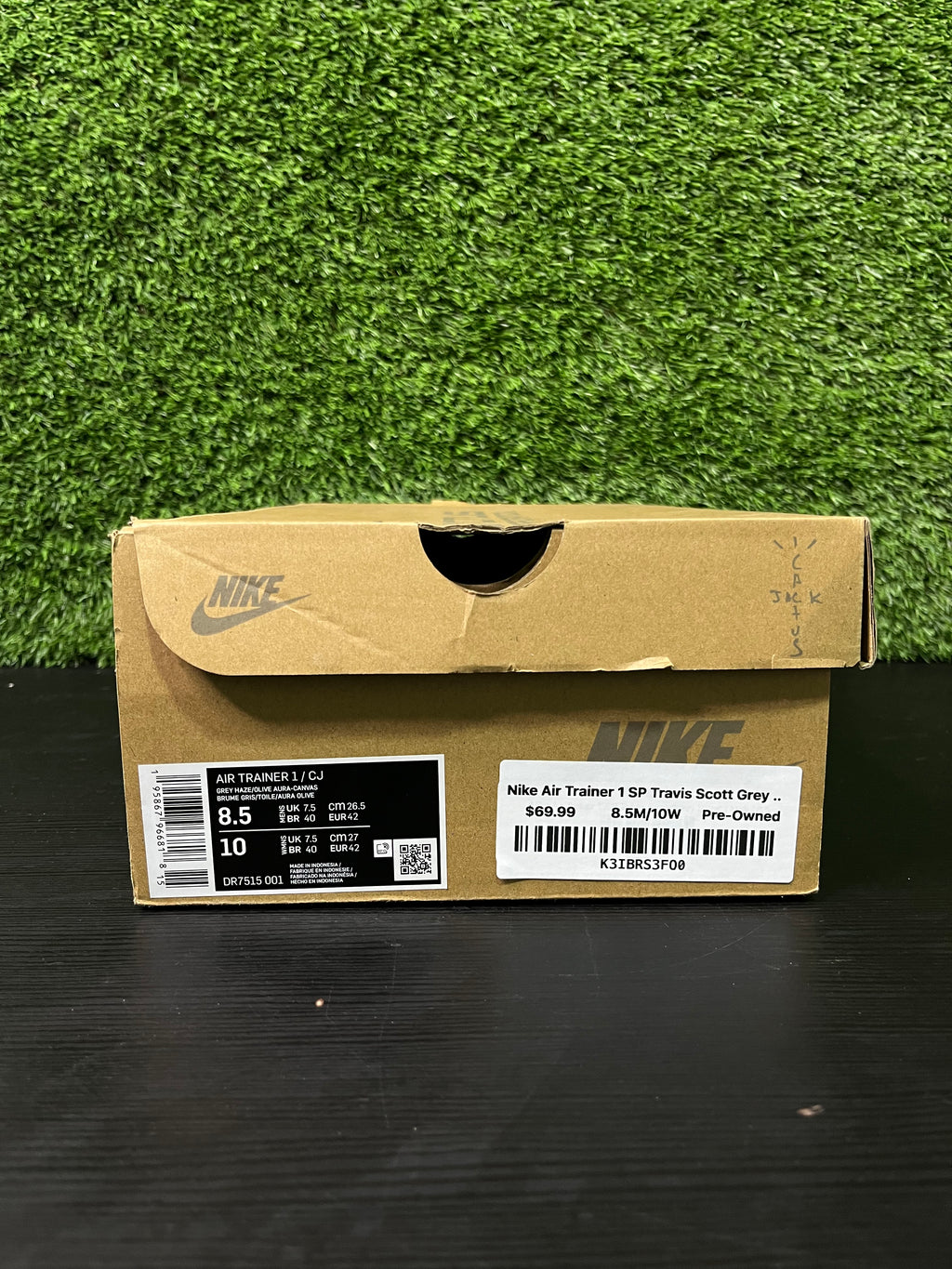 Nike Air Trainer 1 SP Travis Scott Grey Haze