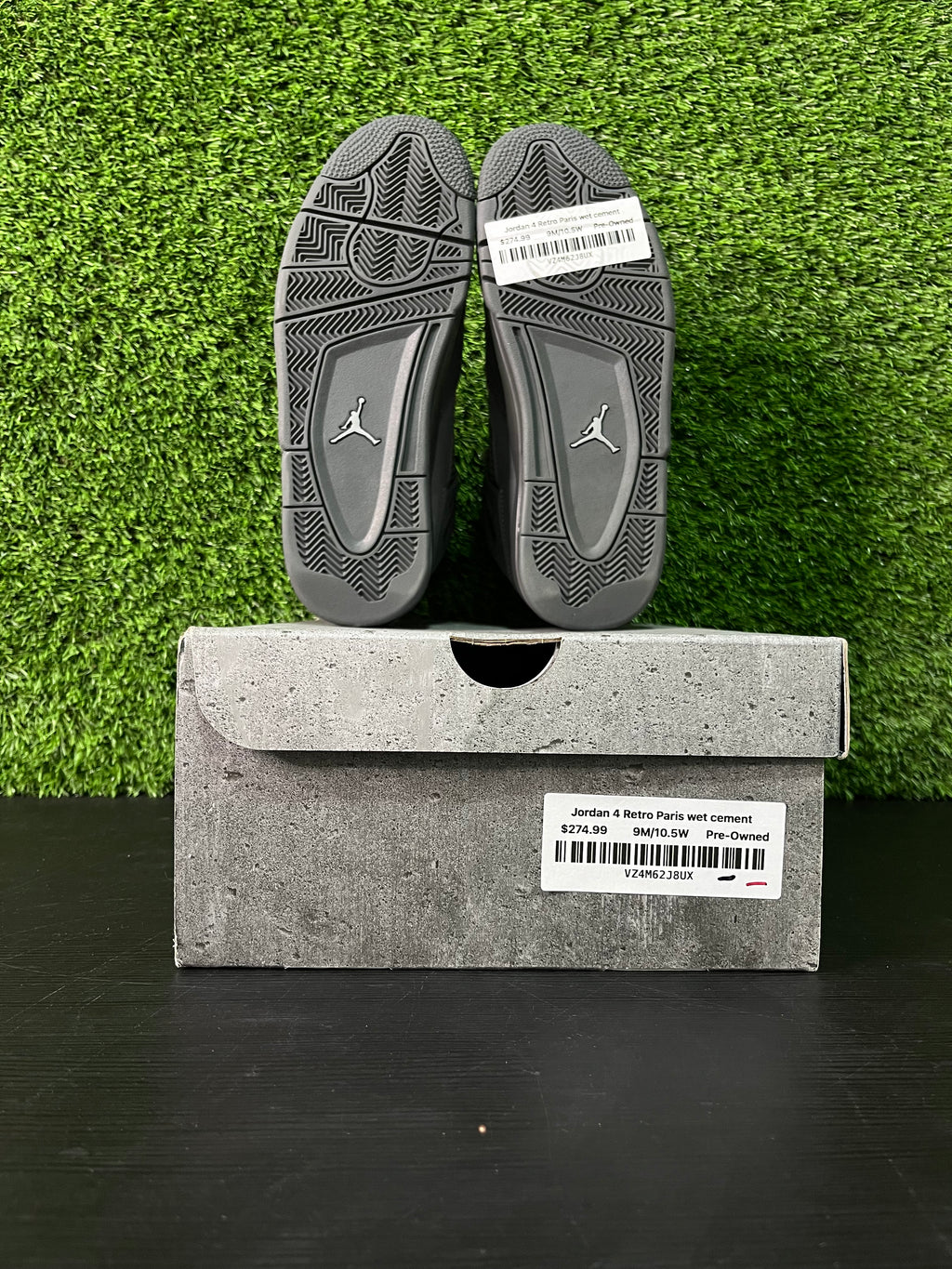 Jordan 4 Retro Paris wet cement