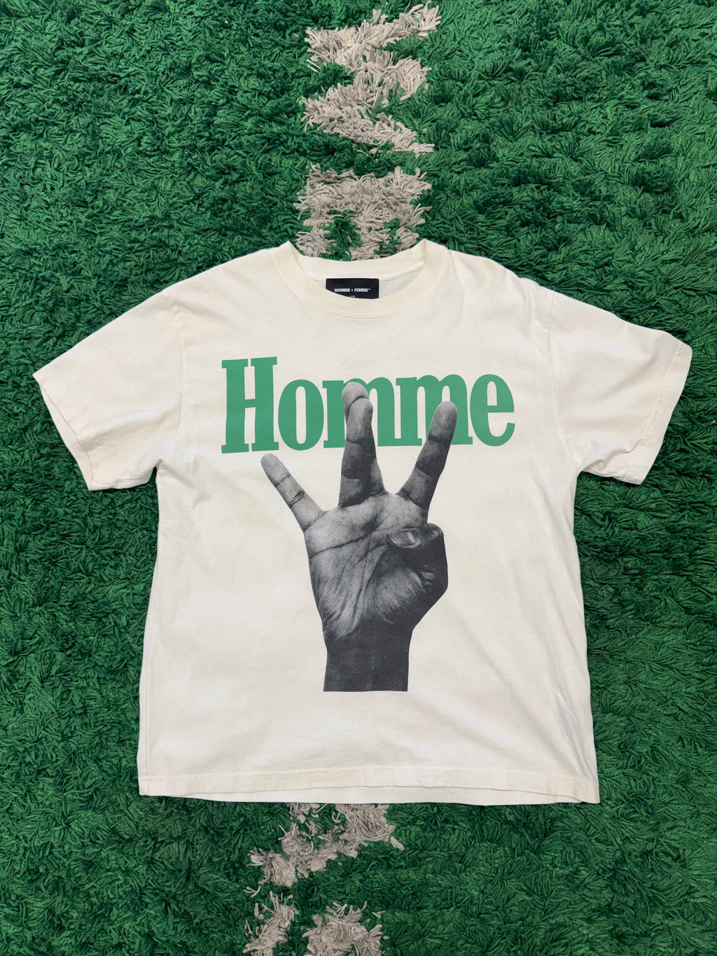 Homme femme west side green tee