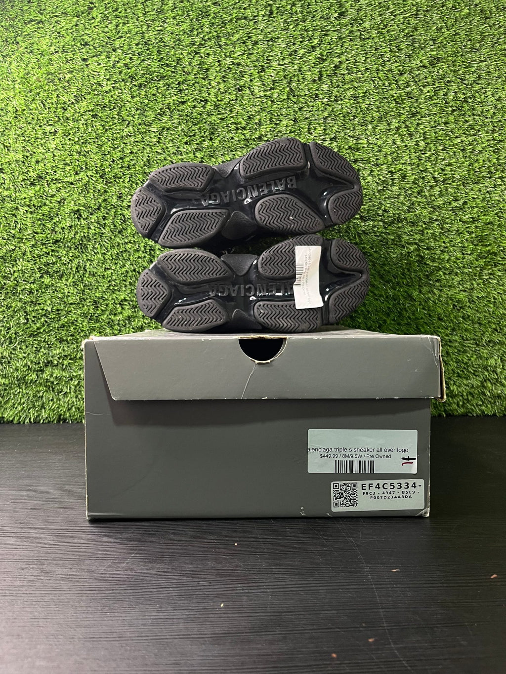 Balenciaga triple s sneaker all over logo
