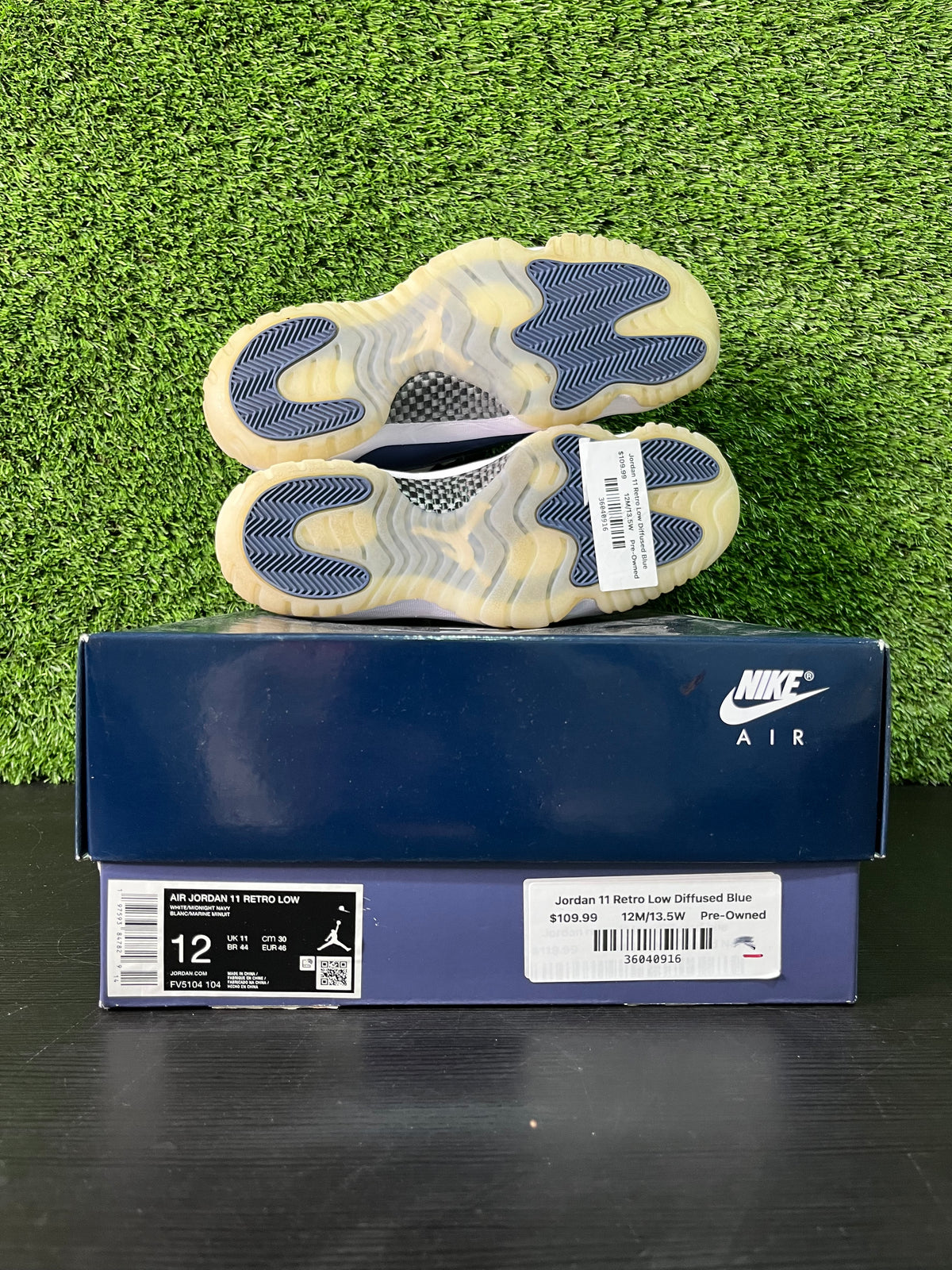 Jordan 11 Retro Low Diffused Blue