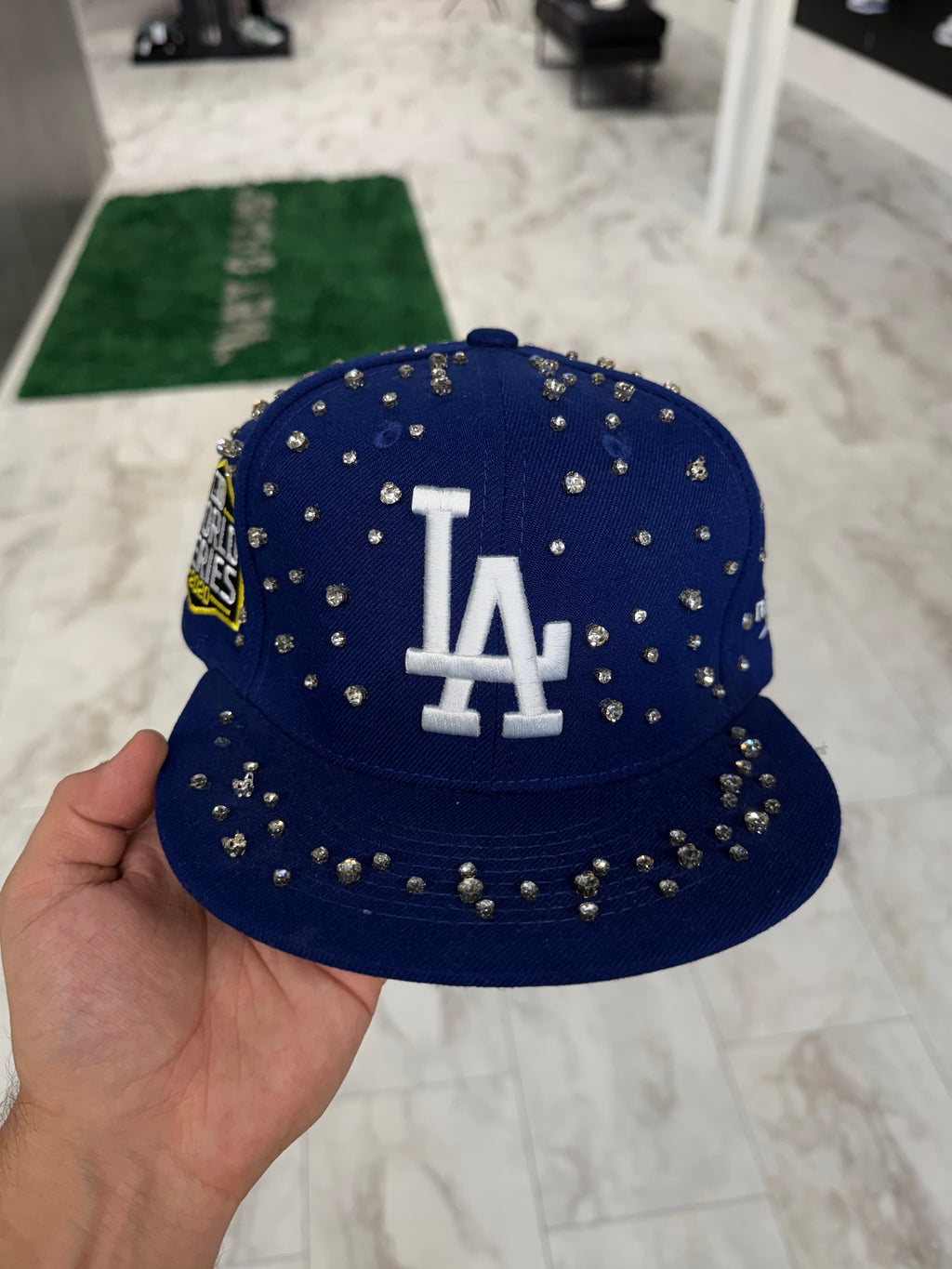 Retrovert LA Dodgers Rhinestone Snapback