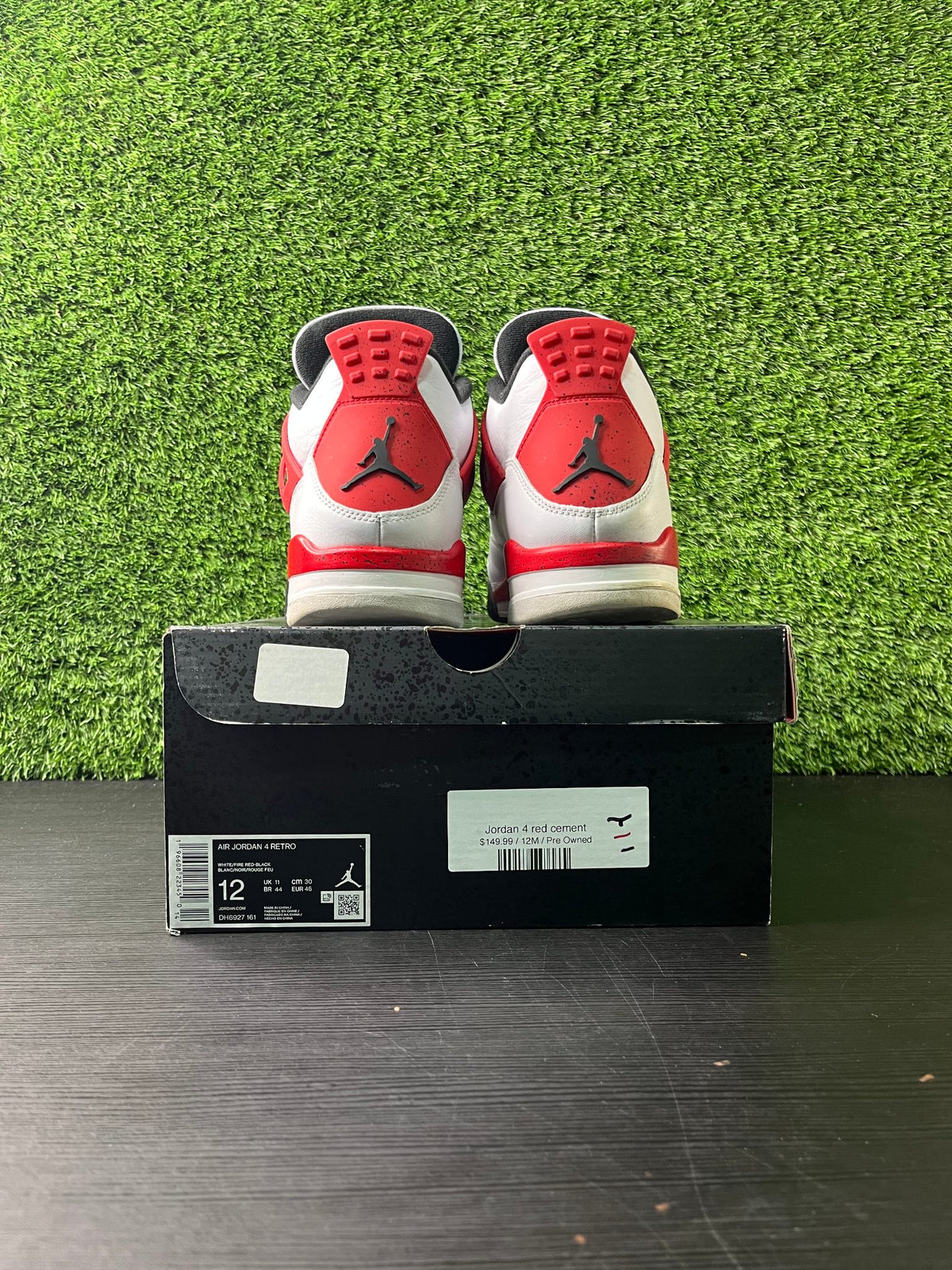 Jordan 4 red cement