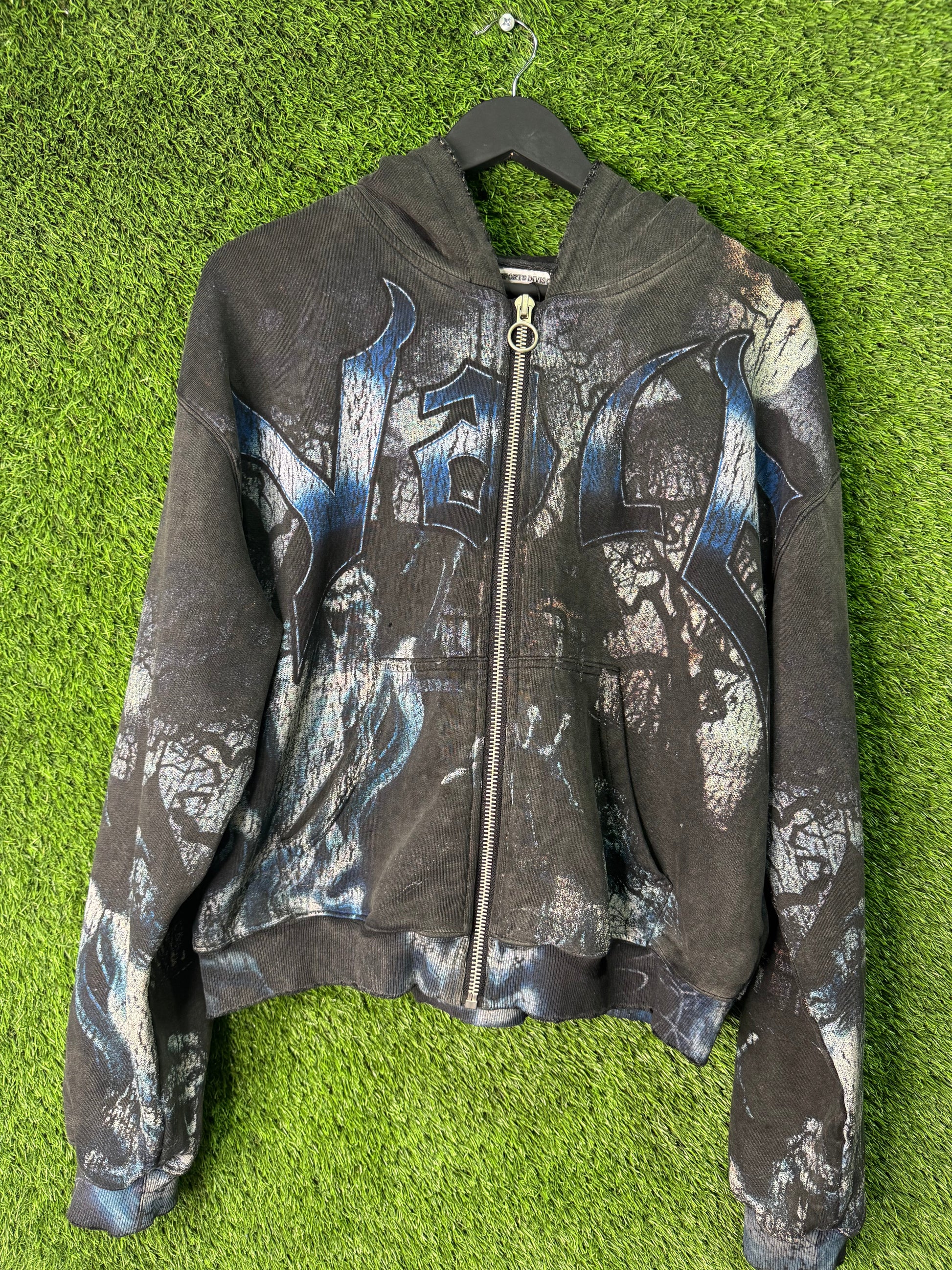 Vale Forever Casper Zip Up Hoodie Black