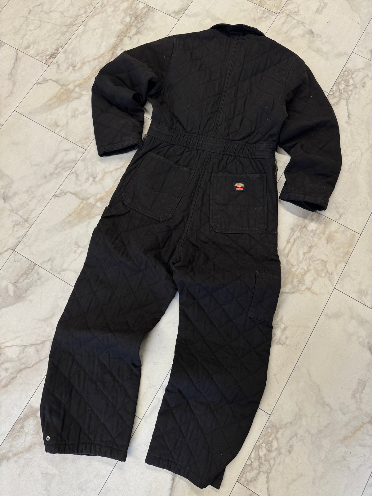 Supreme Dickies Quilted Denim Coverall Black