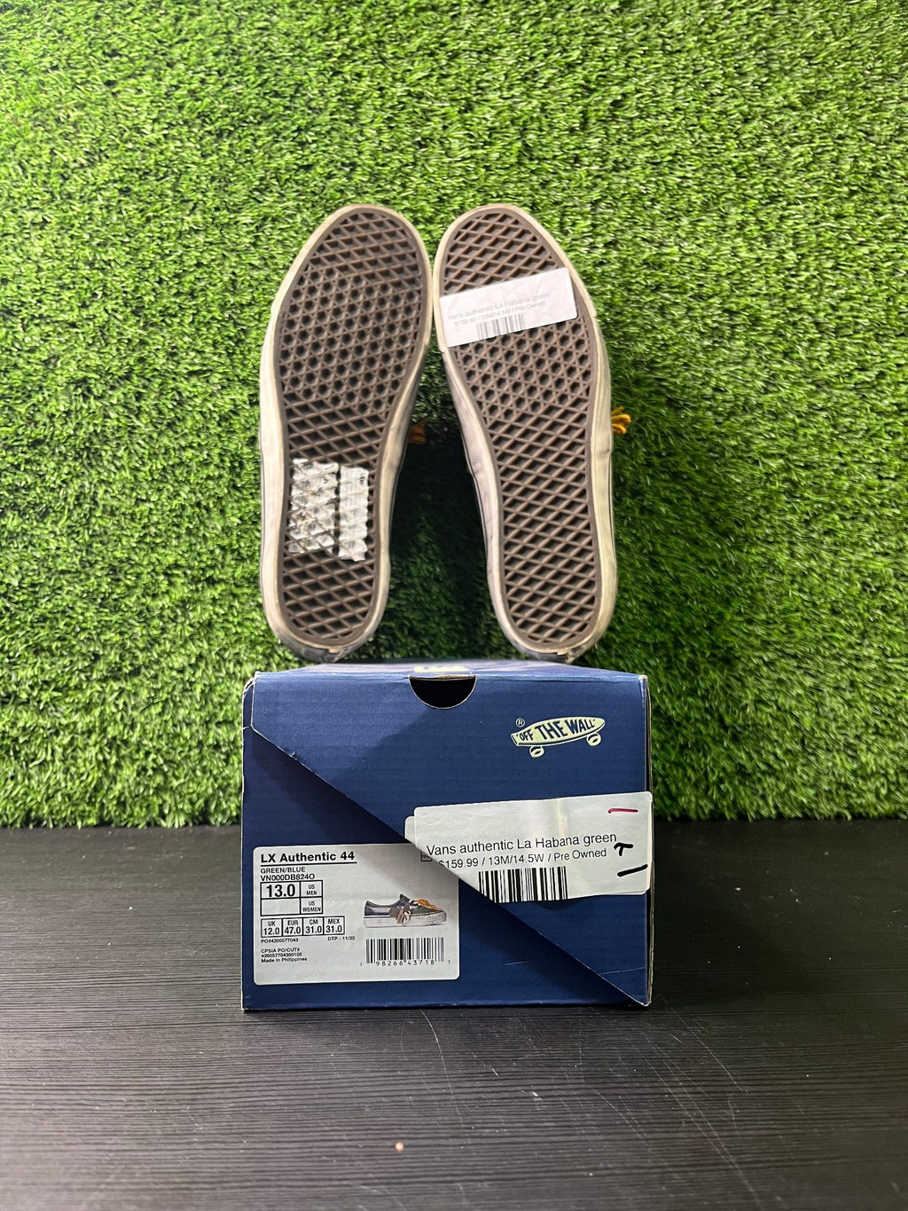 Vans authentic La Habana green