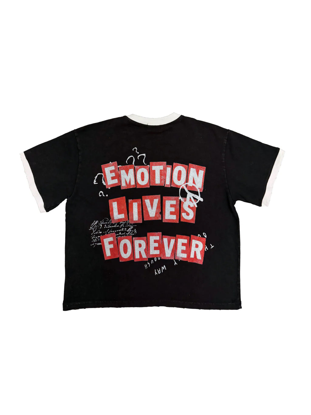 Mixed Emotion Black Static Tee
