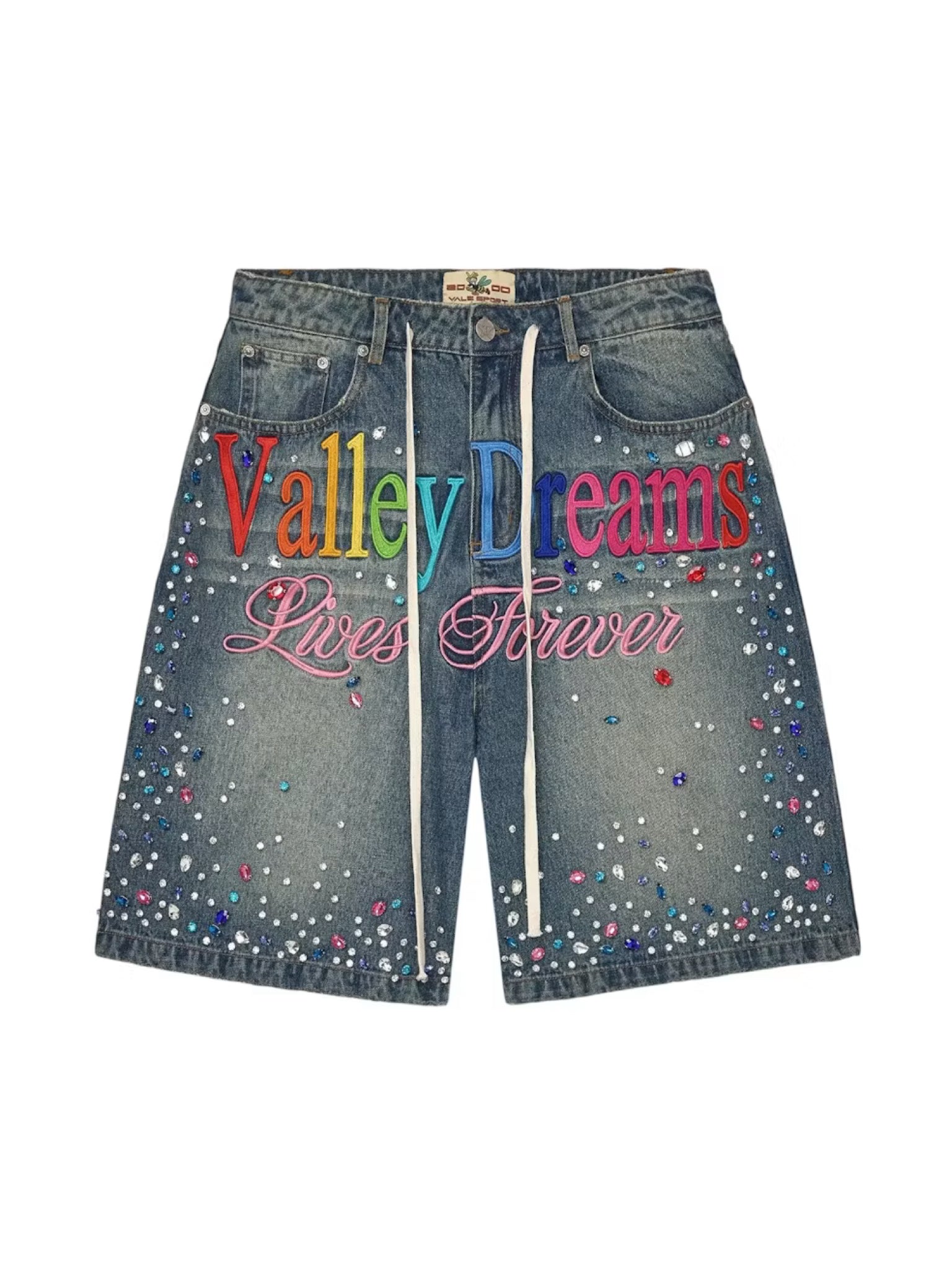 Vale Forever Ice Cream Jorts Light Wash